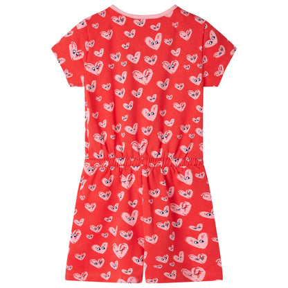 Kids' Playsuit Red 104