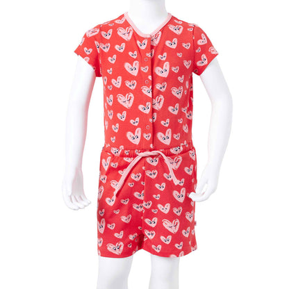 Kids' Playsuit Red 104