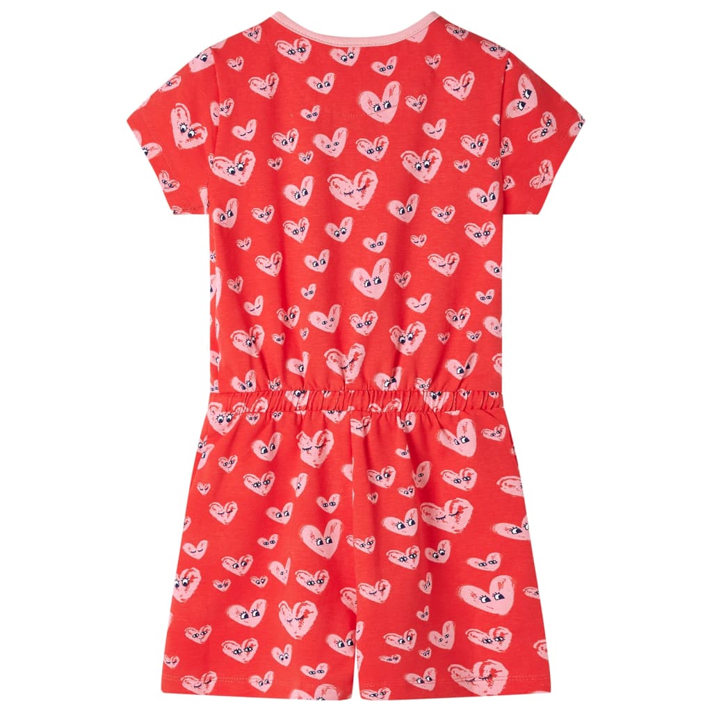 Kids' Playsuit Red 116