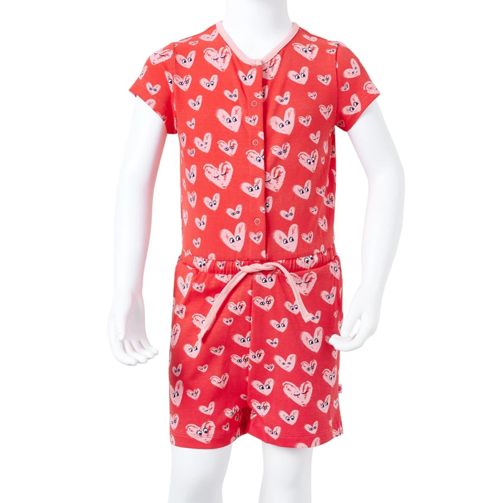 Kids' Playsuit Red 116