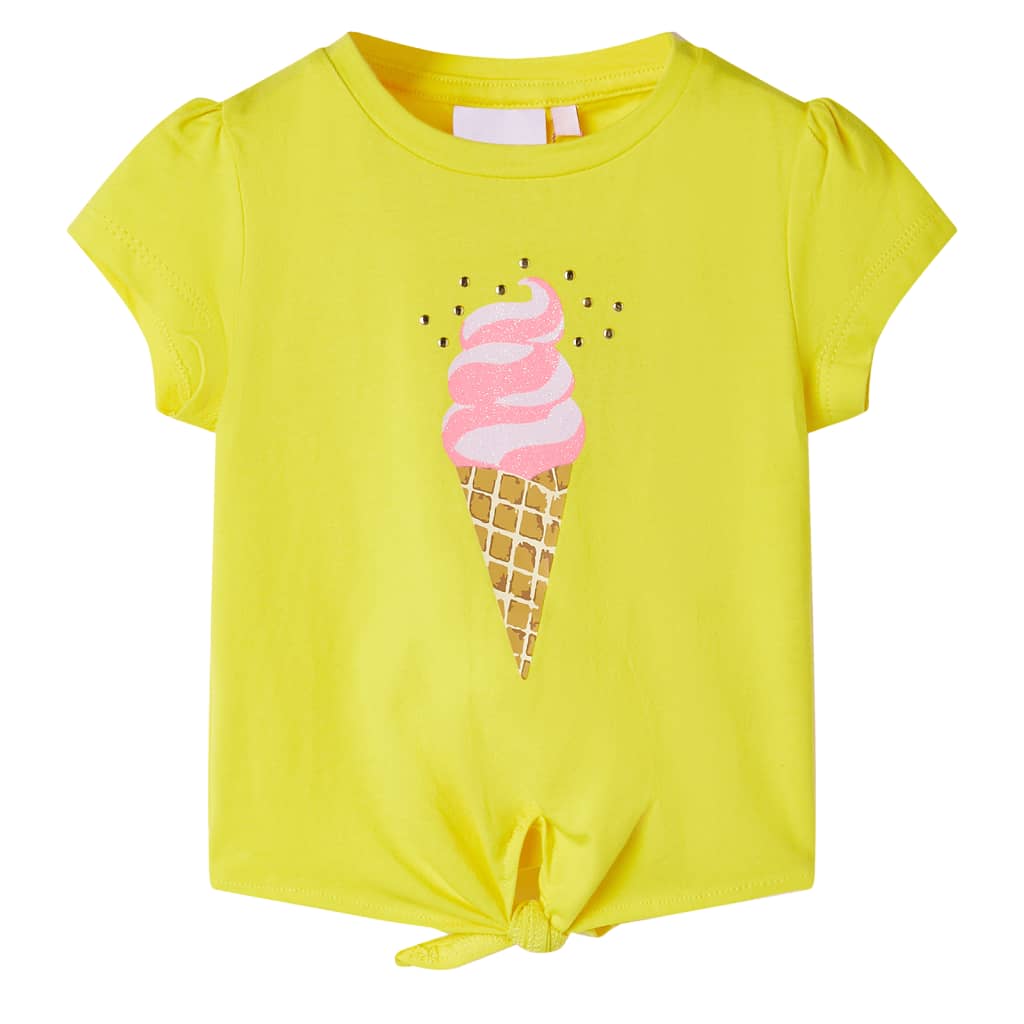 Kids' T-shirt Yellow 92