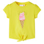 Kids' T-shirt Yellow 92