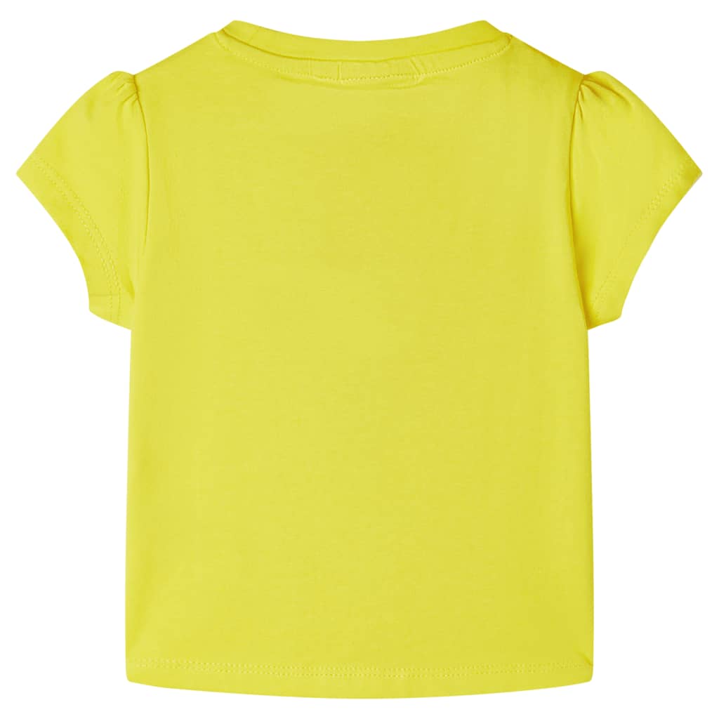 Kids' T-shirt Yellow 92