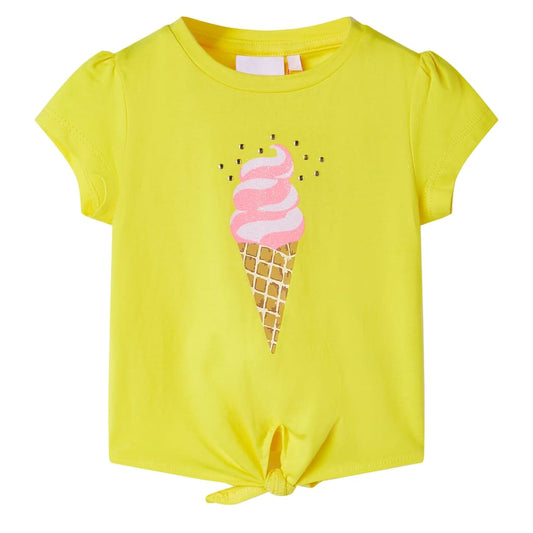 Kids' T-shirt Yellow 104