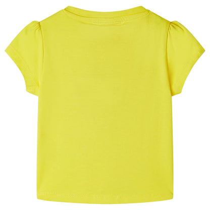 Kids' T-shirt Yellow 104