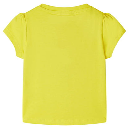 Kids' T-shirt Yellow 140