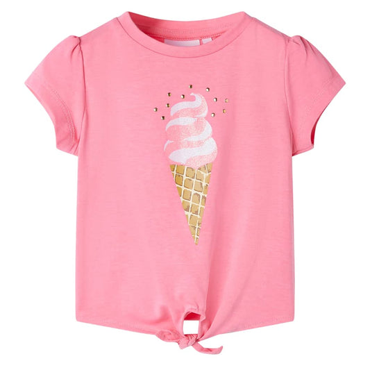 Kids' T-shirt Bright Fluo Pink 92