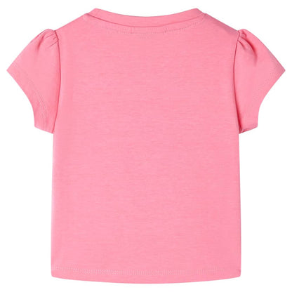 Kids' T-shirt Bright Fluo Pink 92