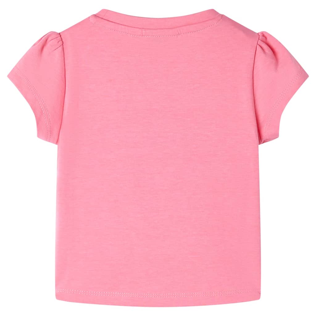 Kids' T-shirt Bright Fluo Pink 104