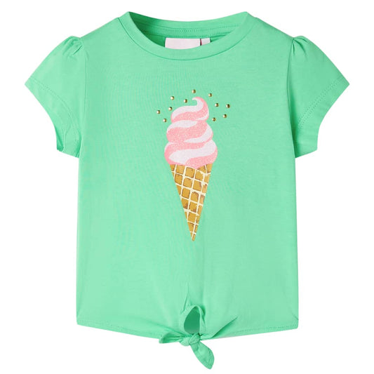 Kids' T-shirt Light Green 92