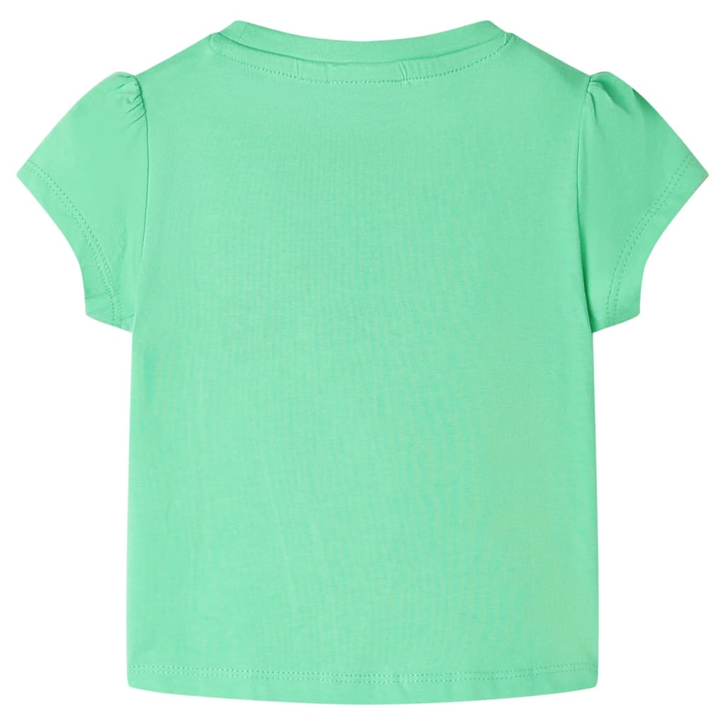 Kids' T-shirt Light Green 92