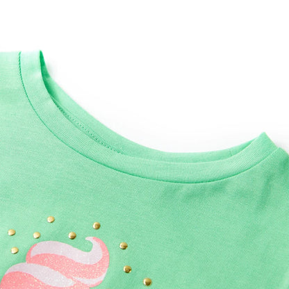 Kids' T-shirt Light Green 92