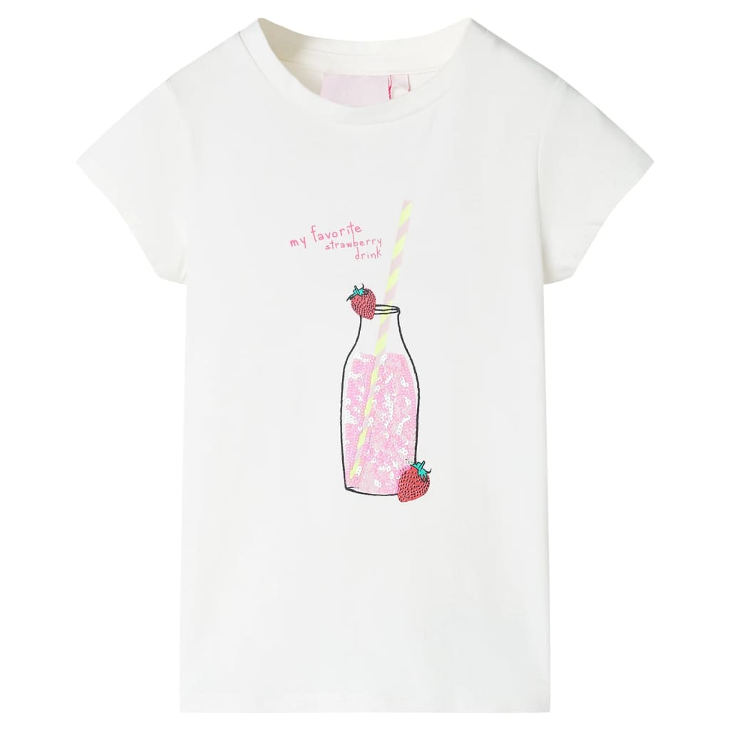 Kids' T-shirt Ecru 104