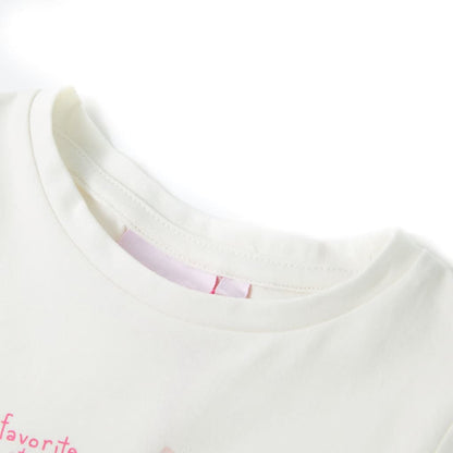 Kids' T-shirt Ecru 116