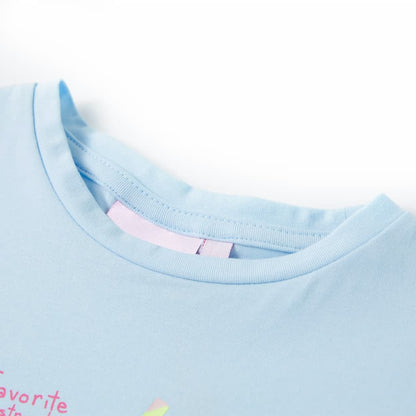 Kids' T-shirt Soft Blue 92