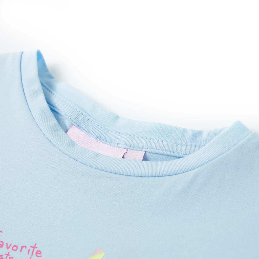 Kids' T-shirt Soft Blue 104