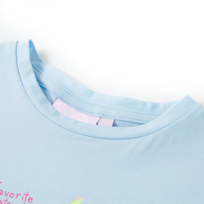 Kids' T-shirt Soft Blue 116