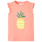 Kids' T-shirt Neon Coral 140