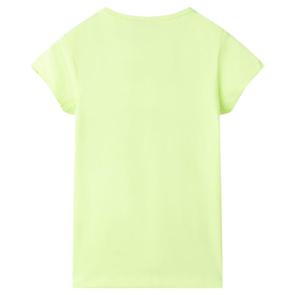 Kids' T-shirt Fluo Yellow 92