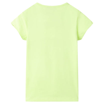 Kids' T-shirt Fluo Yellow 92