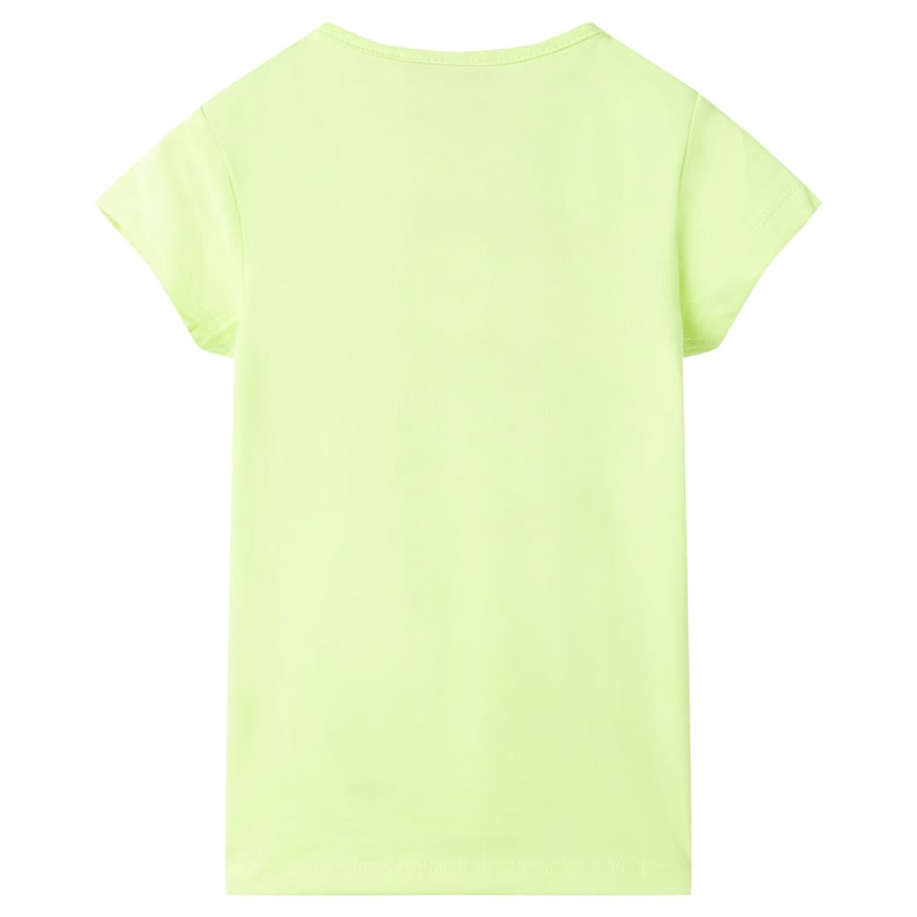 Kids' T-shirt Fluo Yellow 104