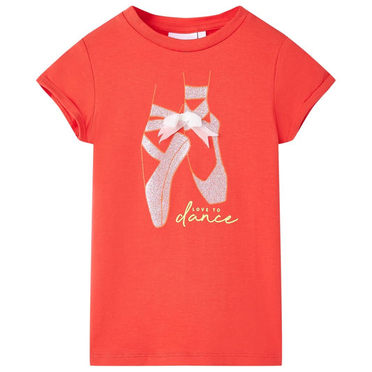 Kids' T-shirt Red 104