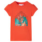 Kids' T-shirt Dark Orange 92