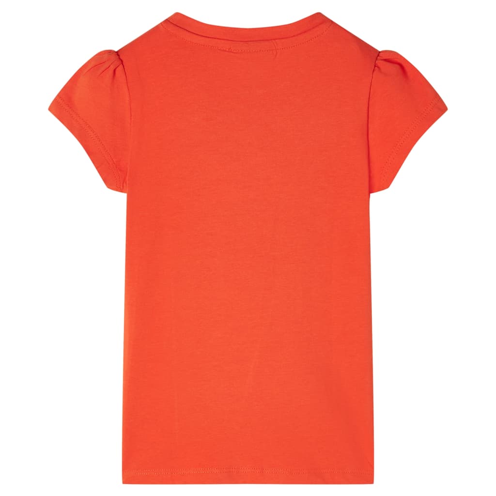 Kids' T-shirt Dark Orange 92