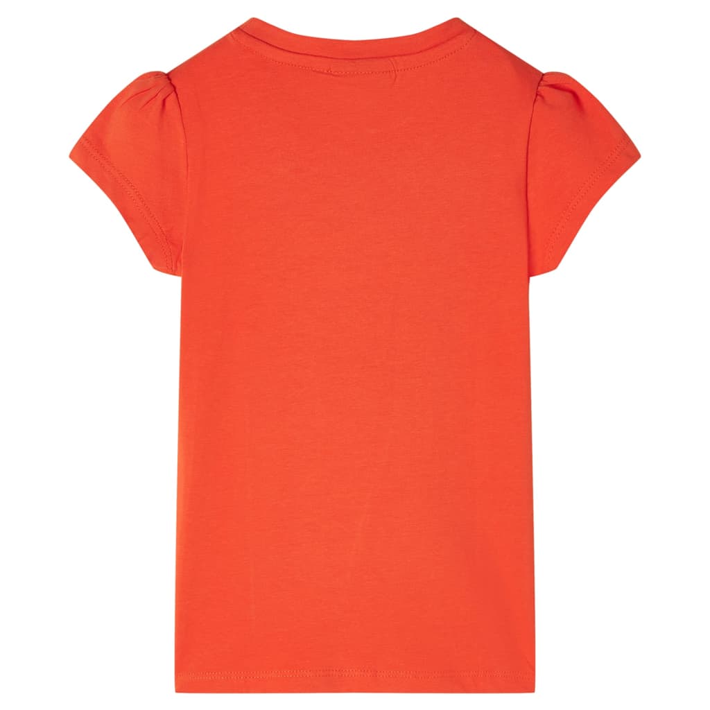 Kids' T-shirt Dark Orange 116