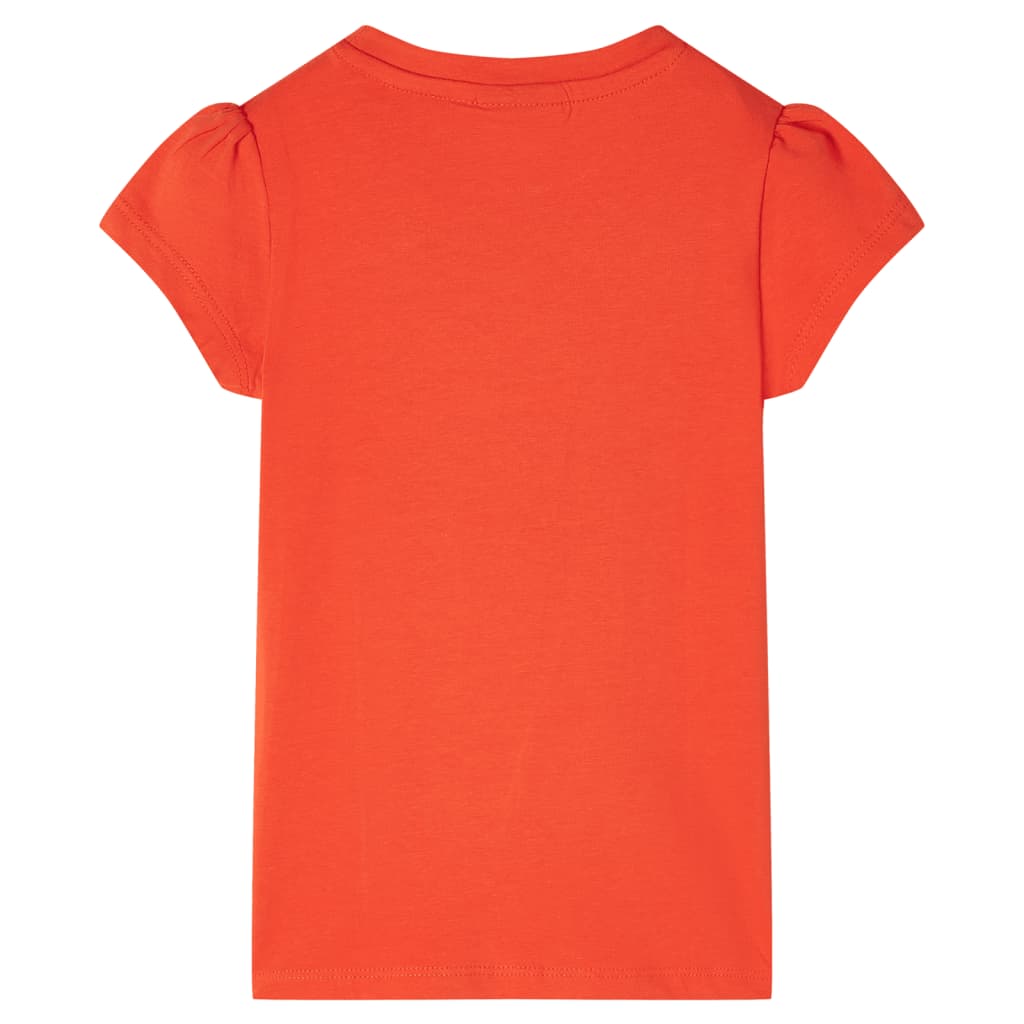 Kids' T-shirt Dark Orange 140