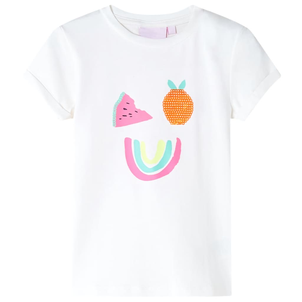 Kids' T-shirt Ecru 116