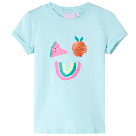 Kids' T-shirt Light Aqua 92