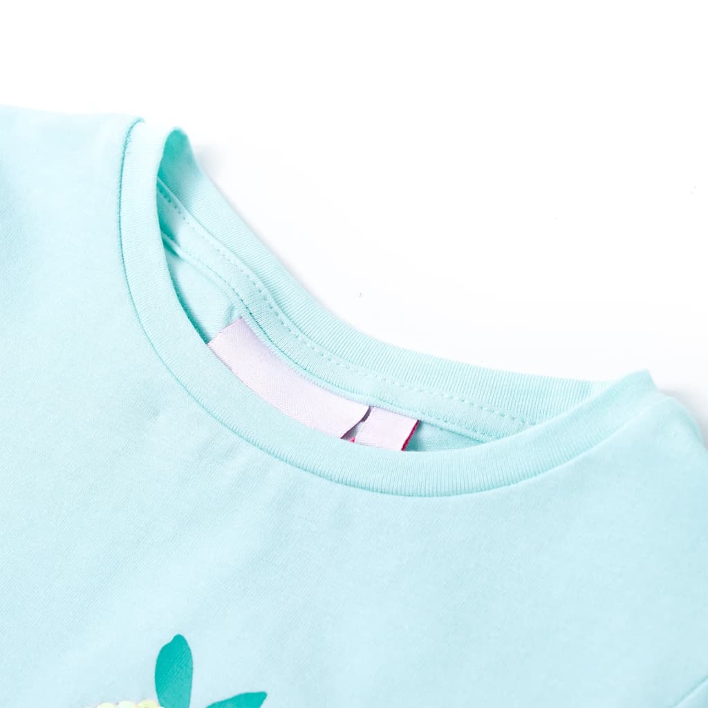 Kids' T-shirt Light Aqua 92