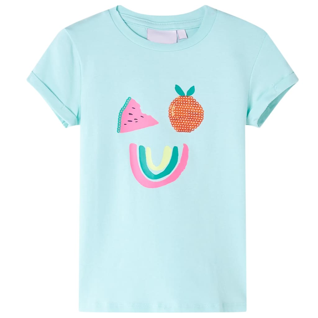 Kids' T-shirt Light Aqua 104