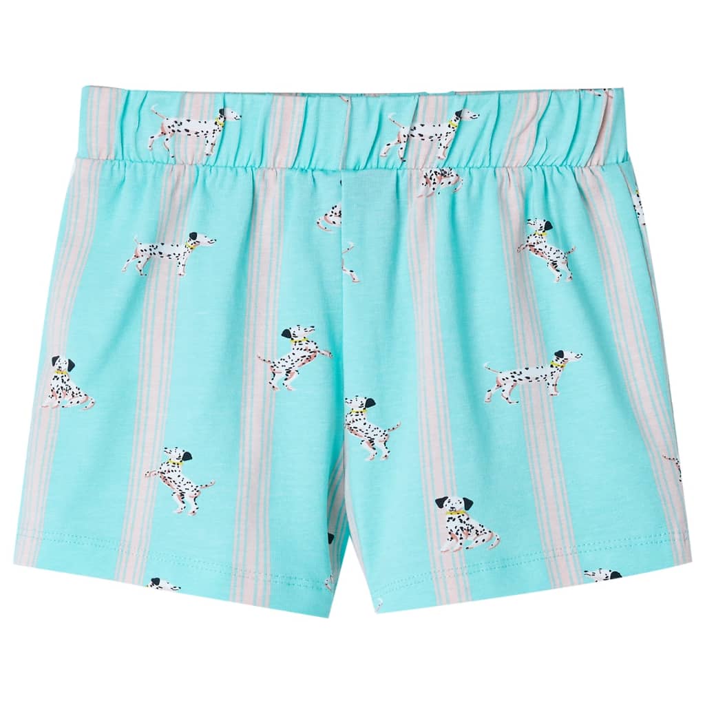 Kids' Pyjamas with Short Sleeves Ecru 104