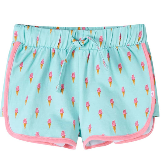 Kids' Shorts with Drawstring Light Mint 92