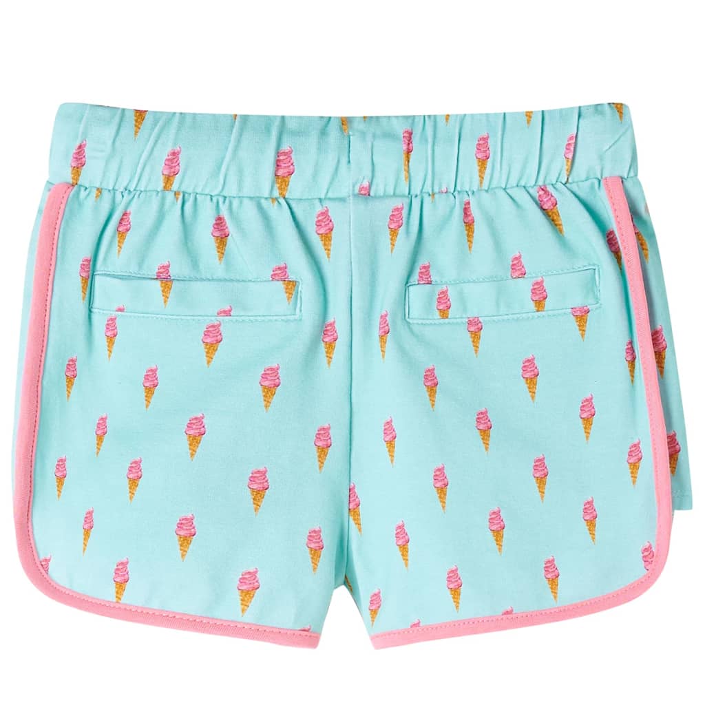 Kids' Shorts with Drawstring Light Mint 128