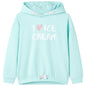 Kids' Hooded Sweatshirt Light Aqua 128