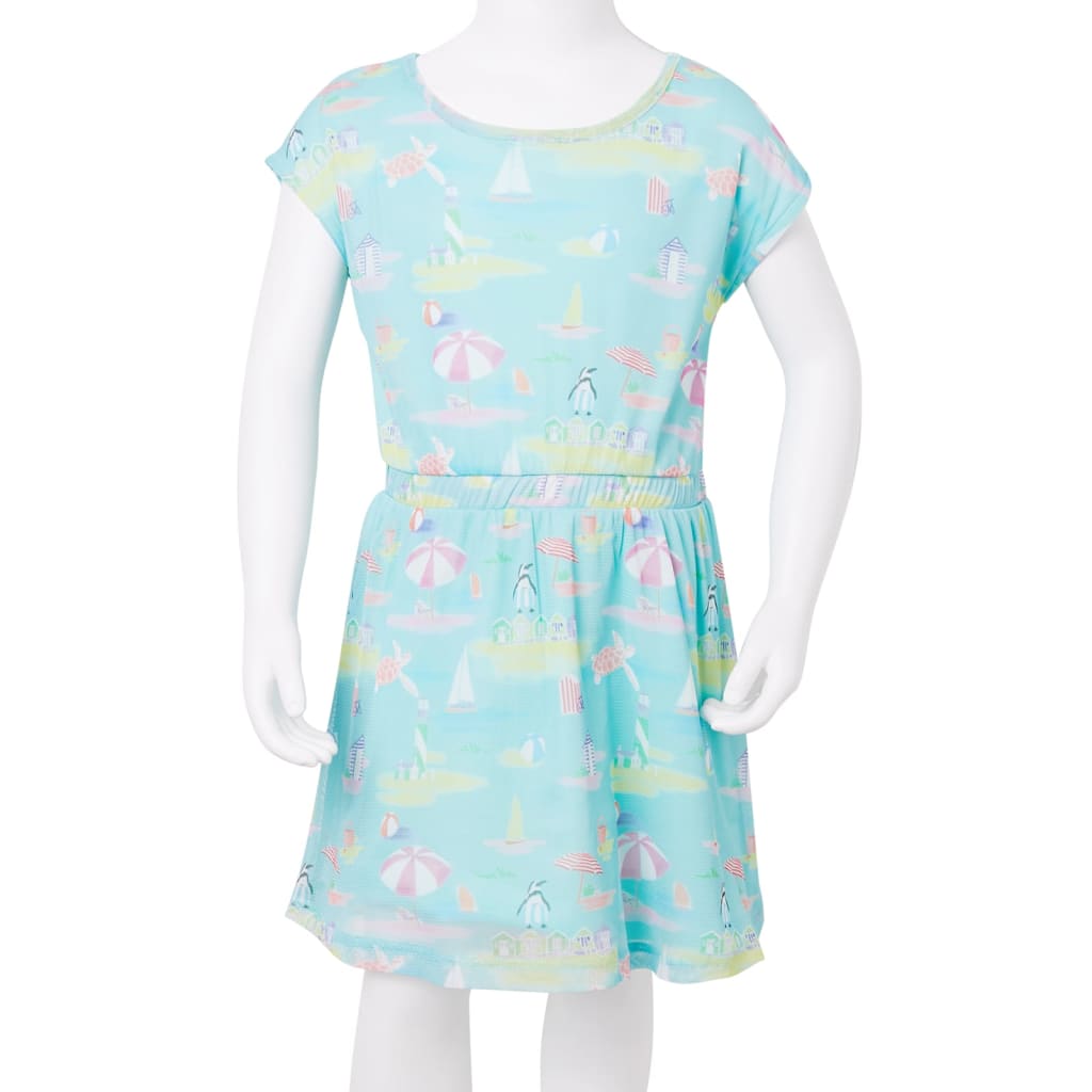 Kids' Dress Light Aqua 116