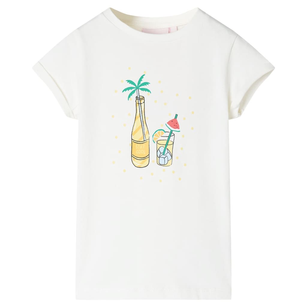 Kids' T-shirt Ecru 116