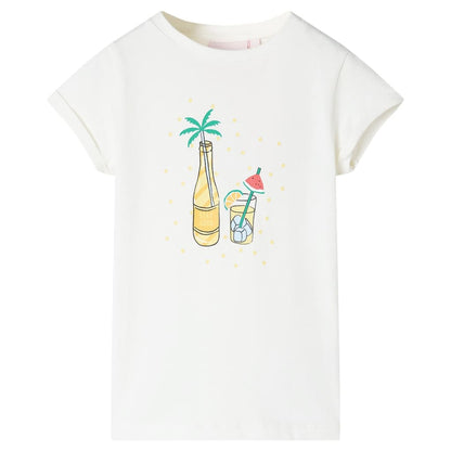 Kids' T-shirt Ecru 116