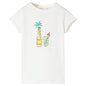 Kids' T-shirt Ecru 116