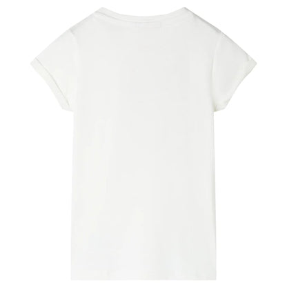 Kids' T-shirt Ecru 116