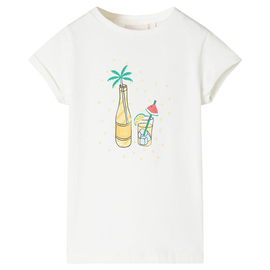 Kids' T-shirt Ecru 128