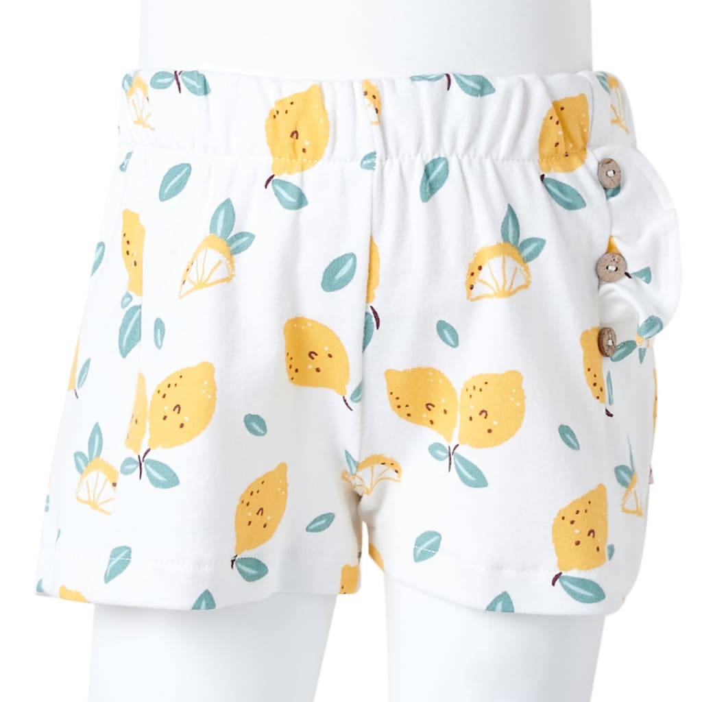 Kids' Shorts Ecru 92