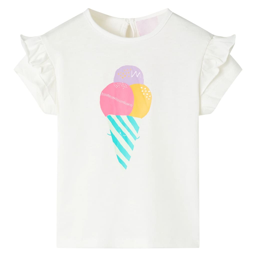 Kids' T-shirt Ecru 92