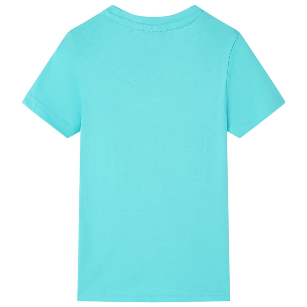 Kids' T-shirt with Short Sleeves Aqua 92