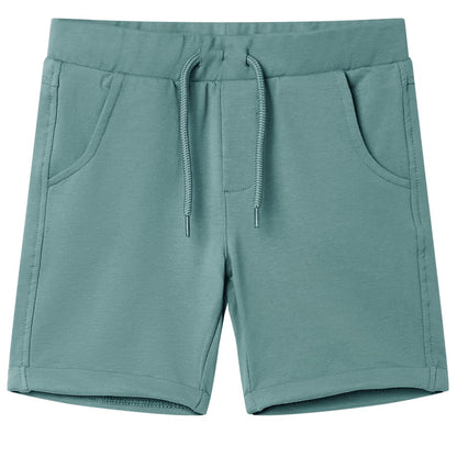 Kids' Shorts with Drawstring Old Petrol 104