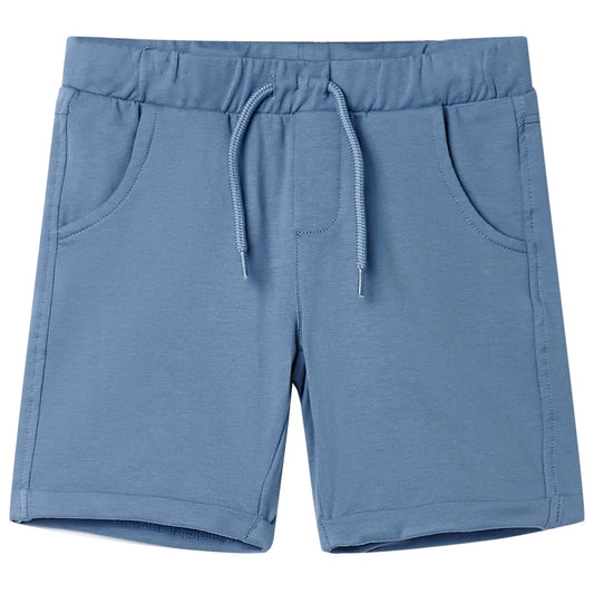 Kids' Shorts with Drawstring Dark Blue 92