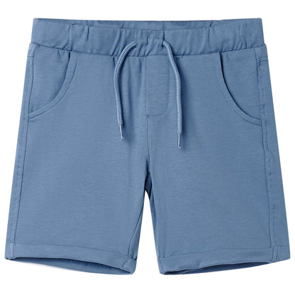 Kids' Shorts with Drawstring Dark Blue 104